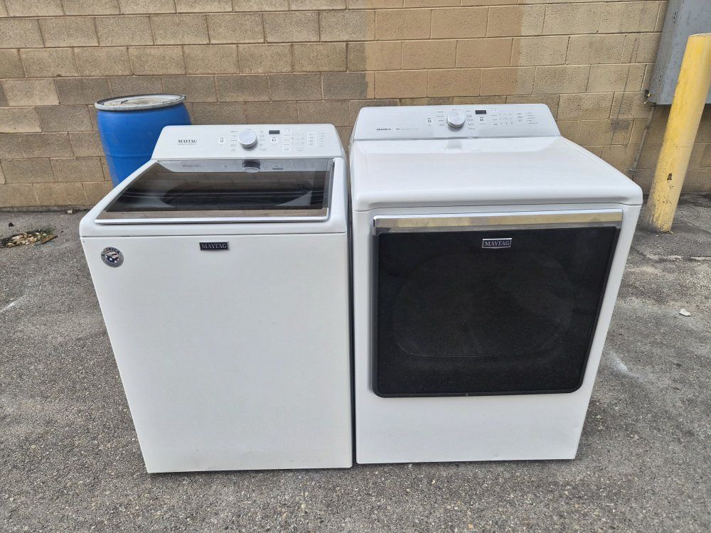 MAYTAG  SET  WASHER AND   ELECTRIC DRYER FREE  DELIVERY !