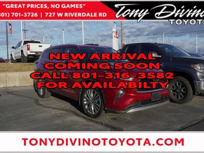 2020 TOYOTA HIGHLANDER Platinum