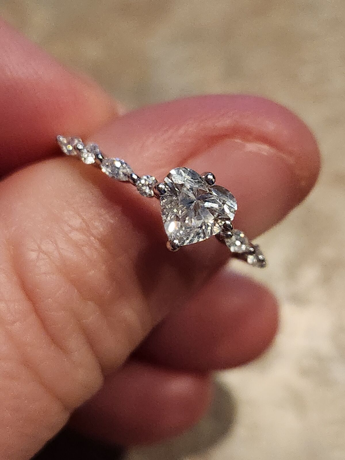 New price!!Women's Wedding set/juego de alianzas de boda para mujer