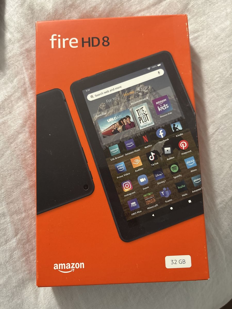Amazon Fire HD 8 Tablet - 32GB, Wi-Fi, 8" HD Display