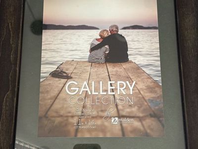 Malden International Gallery Collection 8x10 & 11x14 Wood Picture Frames, Set of 2