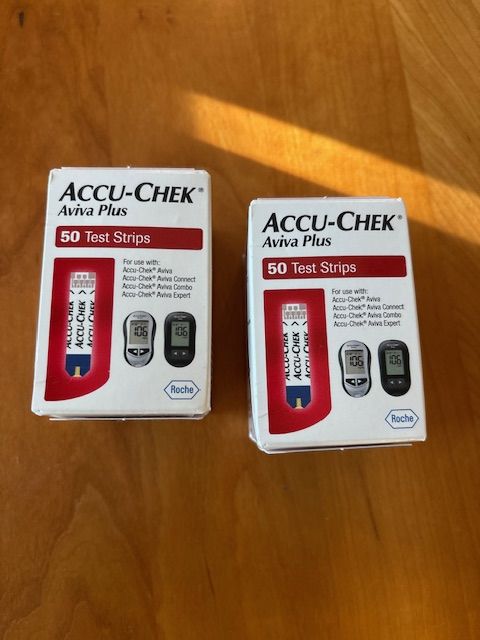 Accu-Chek Aviva Plus Blood Test Strips