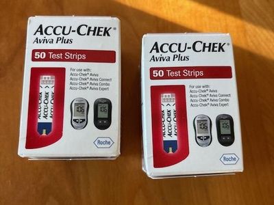 Accu-Chek Aviva Plus Blood Test Strips