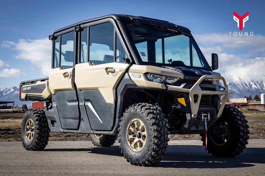 2024 Can-Am® Defender MAX Limited HD10 Desert Tan & Timeless Black