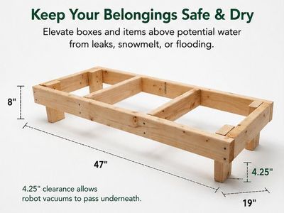 Wooden Storage Riser/Platform