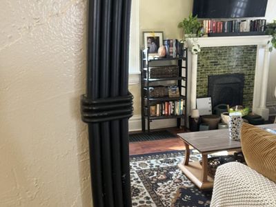 Full Body Mirror - Black Iron