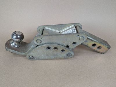 Mount'n Universal Adjustable Trailer Hitch Ball Mount 2-Inch Ball Steel Good