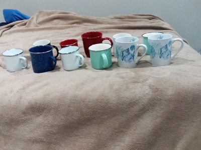 11 different colors coffee cups