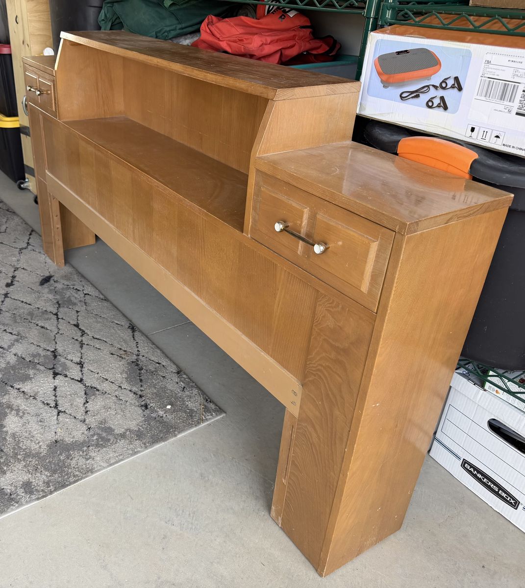 Gorgeous La Period Mid-Century Modern Headboard.