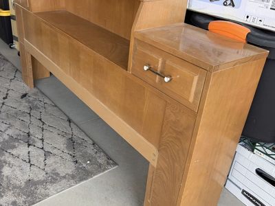 Gorgeous La Period Mid-Century Modern Headboard.