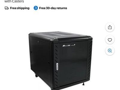 Brand New StarTech RK1236BKF 12U 36in Knock-Down