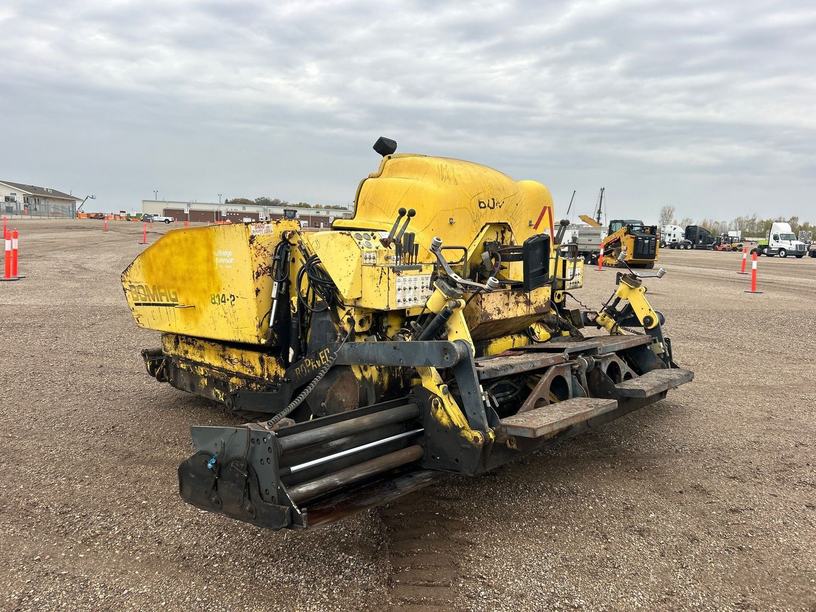 2006 Bomag 814-2 Track Asphalt Paver Pro-Paver # 4602