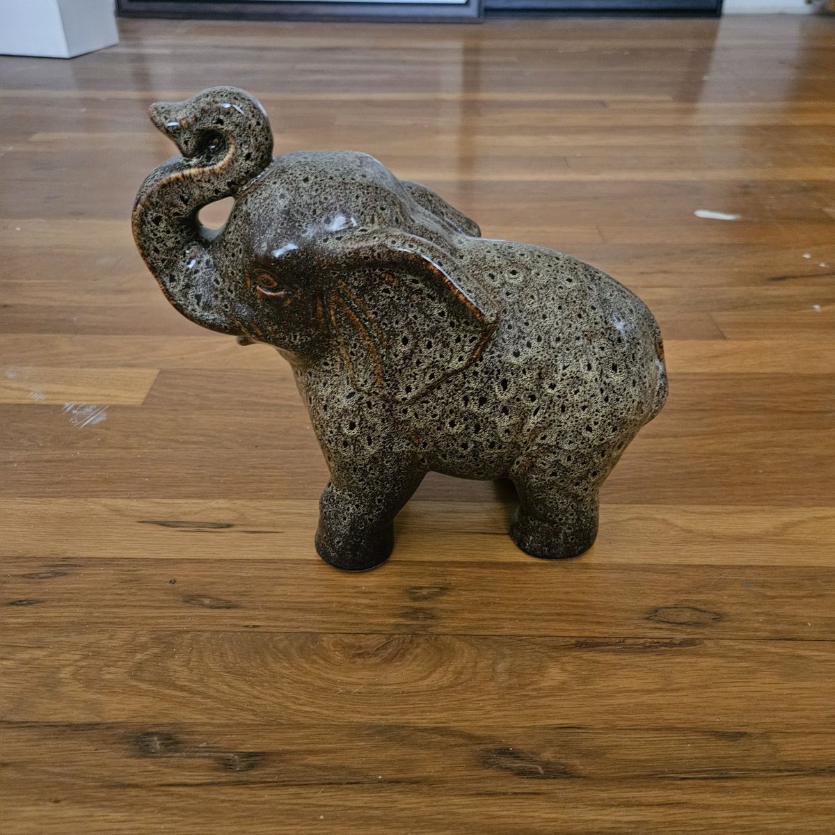 Elephant ceramic statue