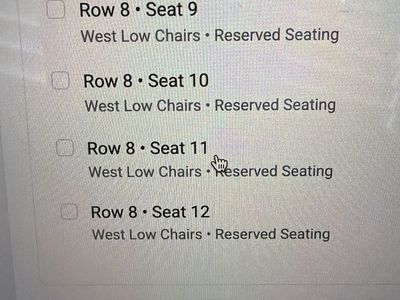 4 BYU/NOTRE DAME GAME TICKETS WEST LOW CHAIRS