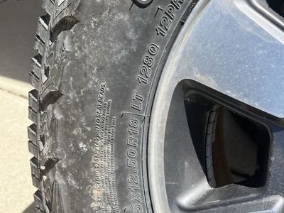 Yokohama Geolandar x-at tires and rims
