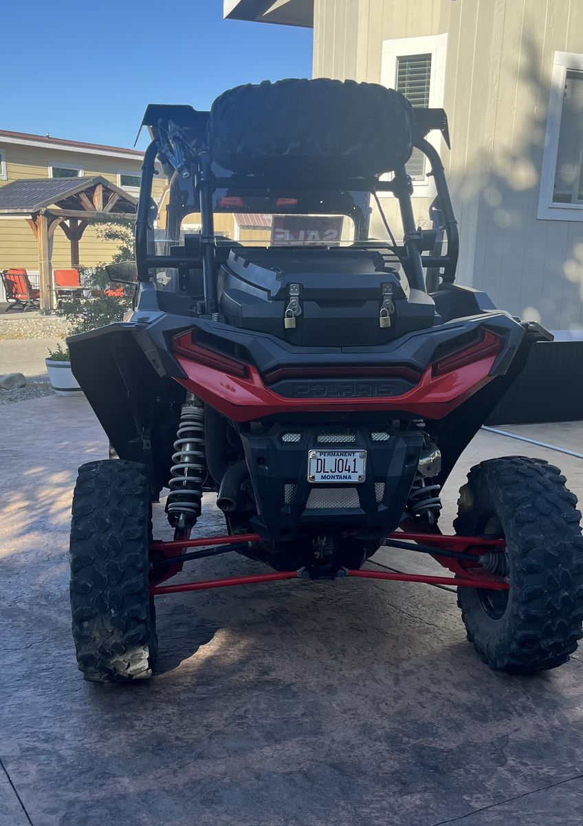Polaris RZR XP 1000 Side-by-Side UTV - Red/Gray, Utility Vehicle