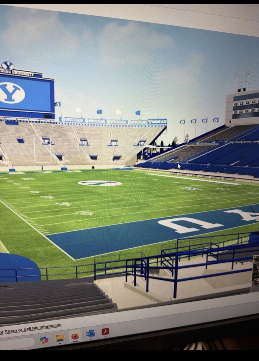 1 Lower Bowl Ticket: BYU vs Iowa State - Section 27, Row 11
