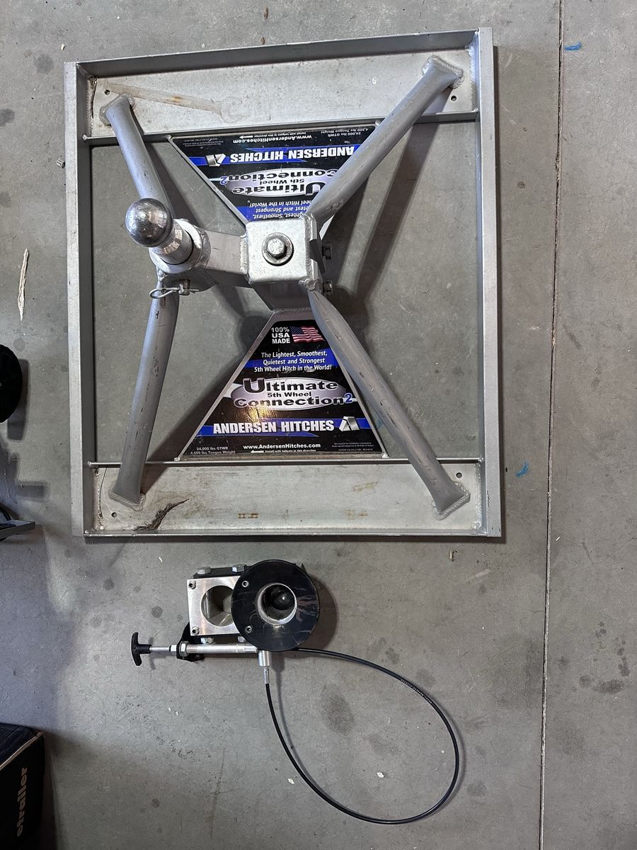Andersen Hitches Ultimate 5th Wheel Connection 2 Trailer Hitch Base & Coupler
