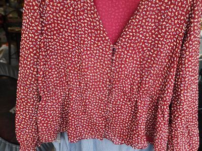 Madewell blouse size medium