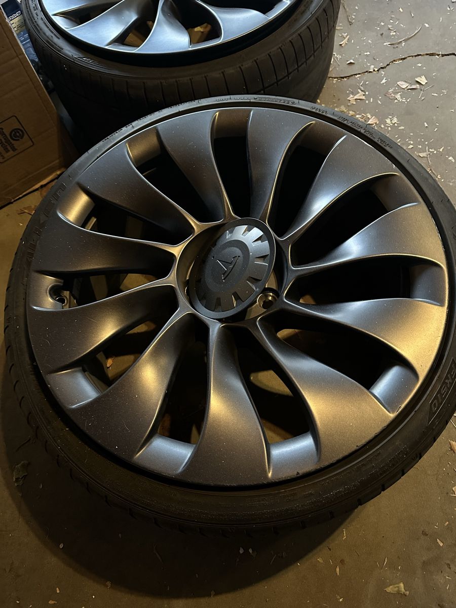 2021 Model 3 Performance Uberturbine Wheels