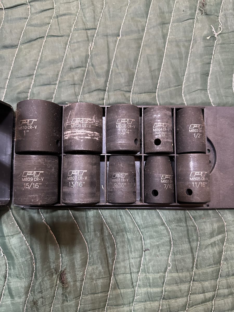 PT 10 Pc Socket Set