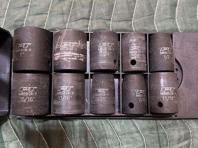PT 10 Pc Socket Set