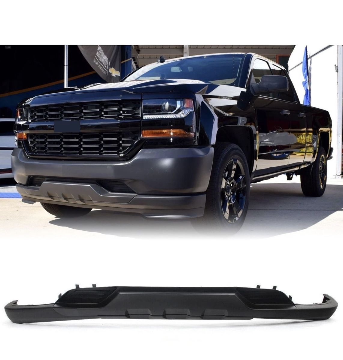 16-19 Silverado 1500 Bumper Valance