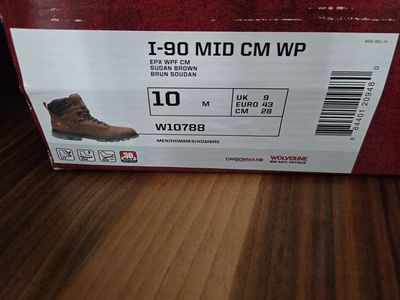Wolverine Mens composite toe work boot size 10