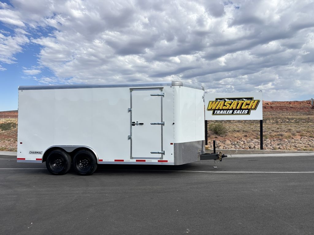 2026 Charmac Trailers 8.5x16 Commercial Duty Enclo