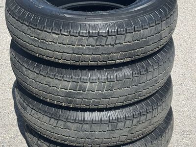 Set Of 4 New Trailer Tires 205/75/15