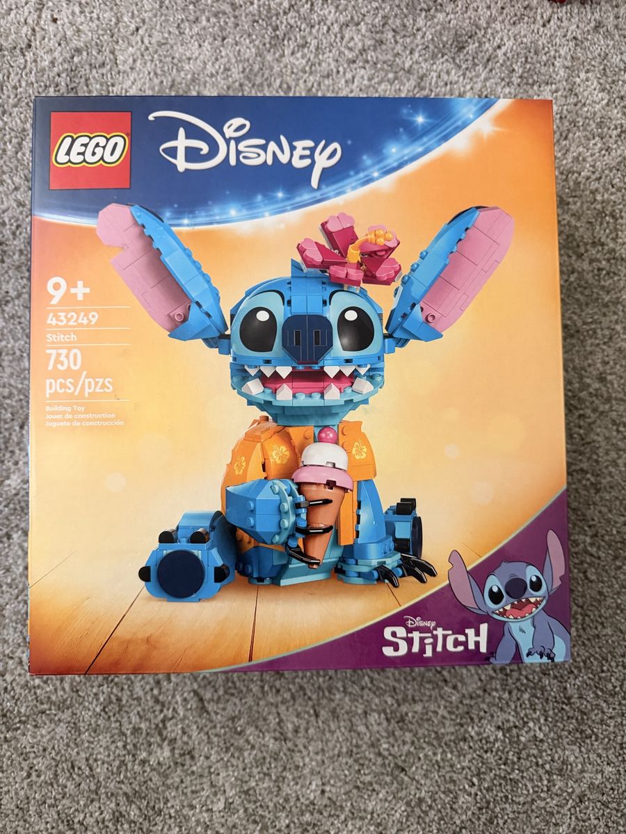 LEGO Disney Stitch 43249 Building Toy Set - 730 Pieces, Ages 9+