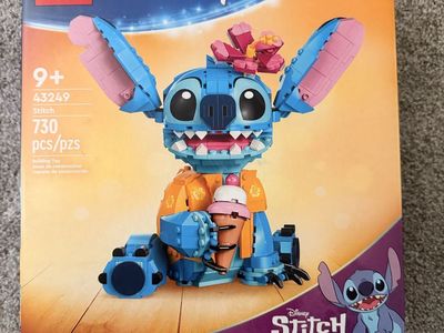 LEGO Disney Stitch 43249 Building Toy Set - 730 Pieces, Ages 9+