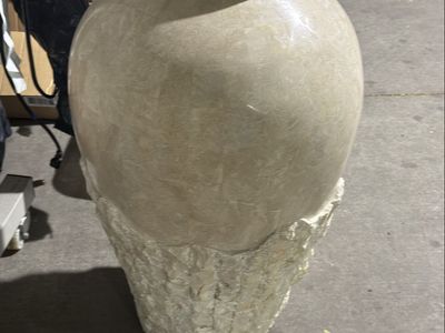 Marble stone big vase