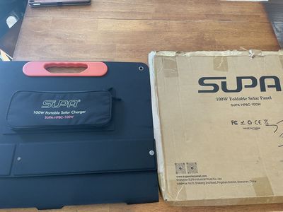 New in Box 100W Foldable Solar Panel