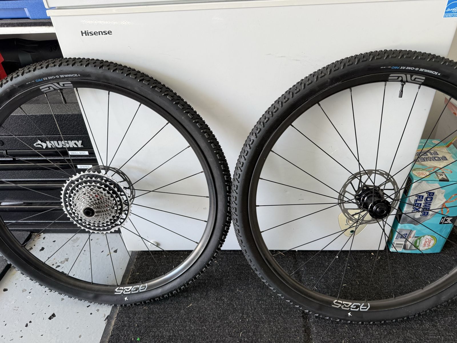 Enve AG25 gravel wheelset SRAM XD hub