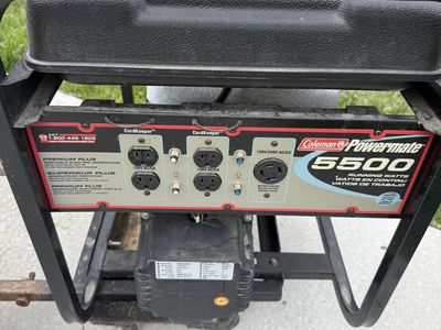 Coleman 5500 Powermate 5500 Premium Plus Portable Generator