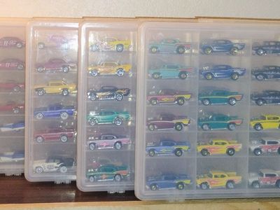 Hot Wheels '55 - '57 Chevy Belair, Corvette, Camaro, Ford & others