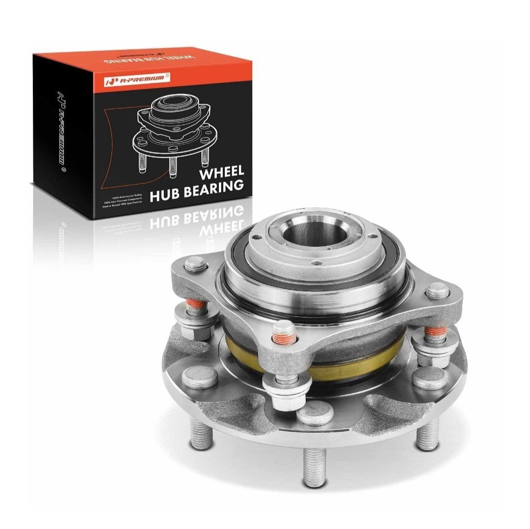New Front Wheel Bearing and Hub Assembly for 2005-2023 Toyota Tacoma, 4Runner, FJ Cruiser, 6 Lug