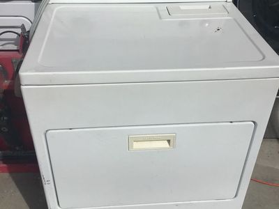 Estate Heavy Duty Super Capacity Plus Dryer - White, Electric, Top Load. Includes free delivery