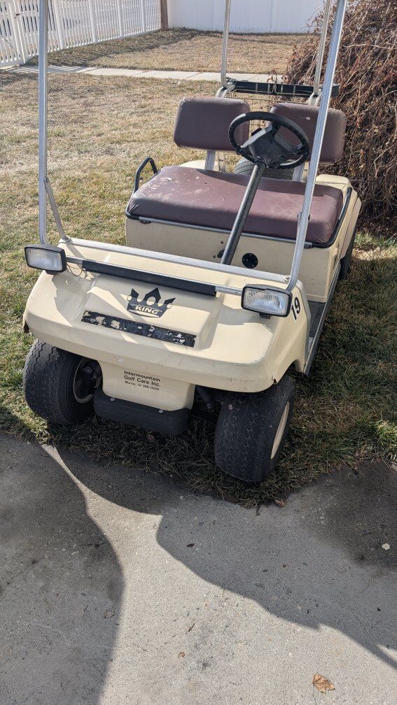 1992 ClubCar Golf Cart 36v Lead Acid