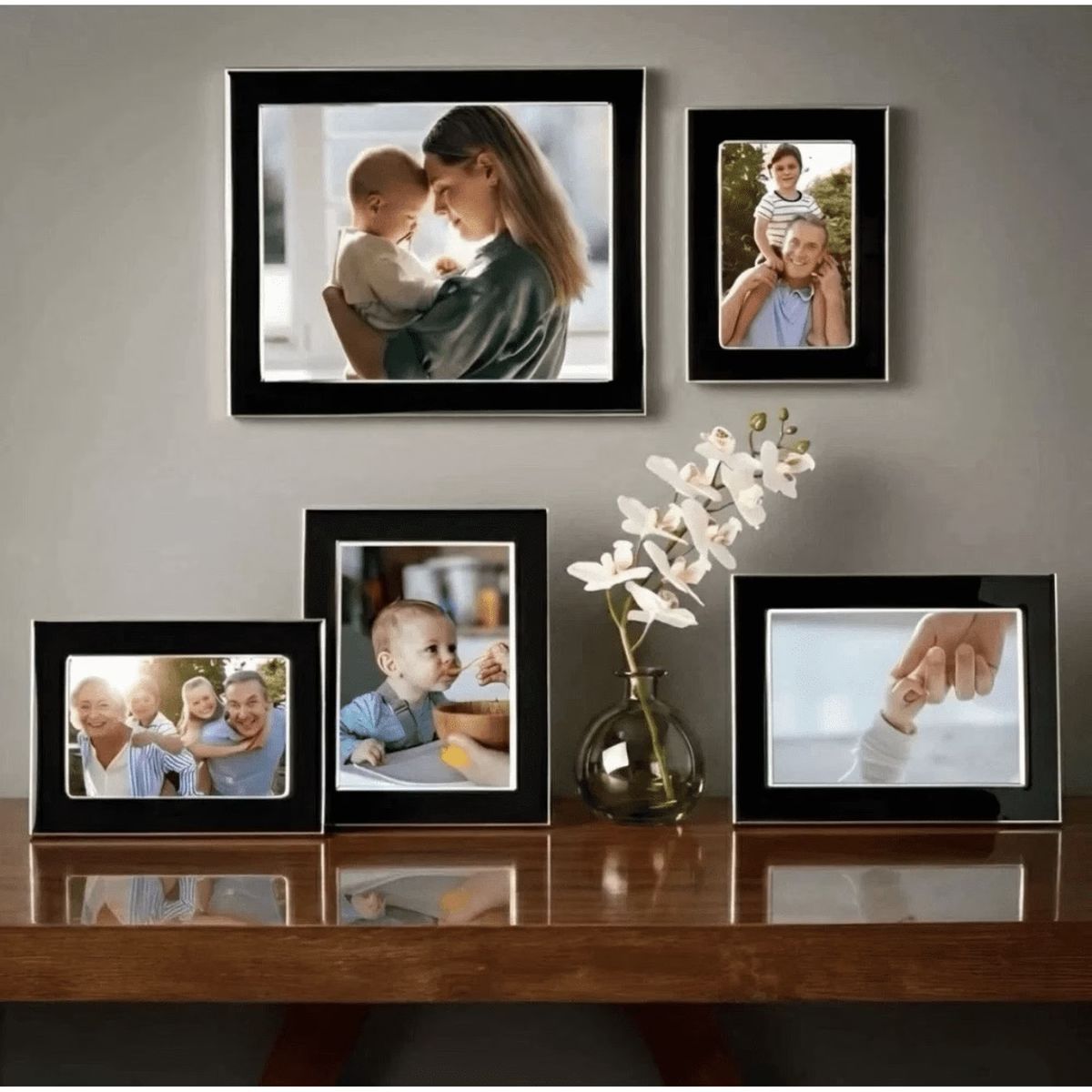 Mikasa Enamel Picture Frame Set of 5 1901734 #105181