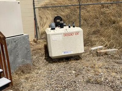 250 Gal Above Ground Concrete Encased Fuel Storage Tank