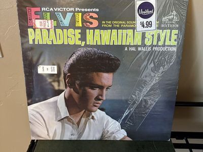 Elvis Presley Paradise, Hawaiian Style Vinyl LP RCA Victor Stereo Sealed