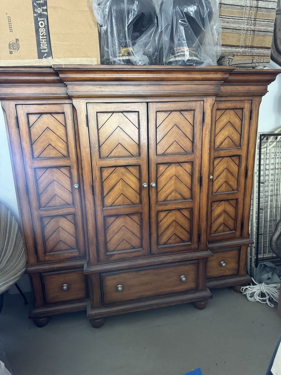 Large Wooden Armoire