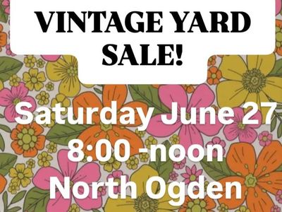 Vintage & curated collectibles yard sale