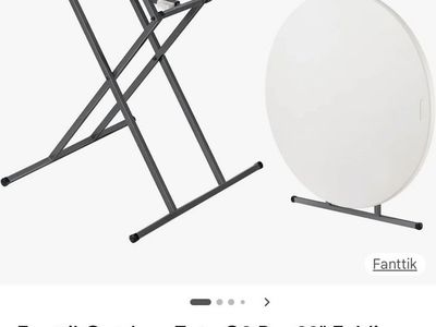 32 INCH SWIFT FOLD FOLDING TABLE