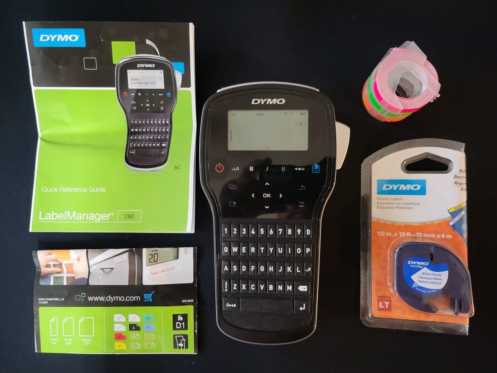 DYMO Labelmanager 280 Handheld Label Maker. Excell