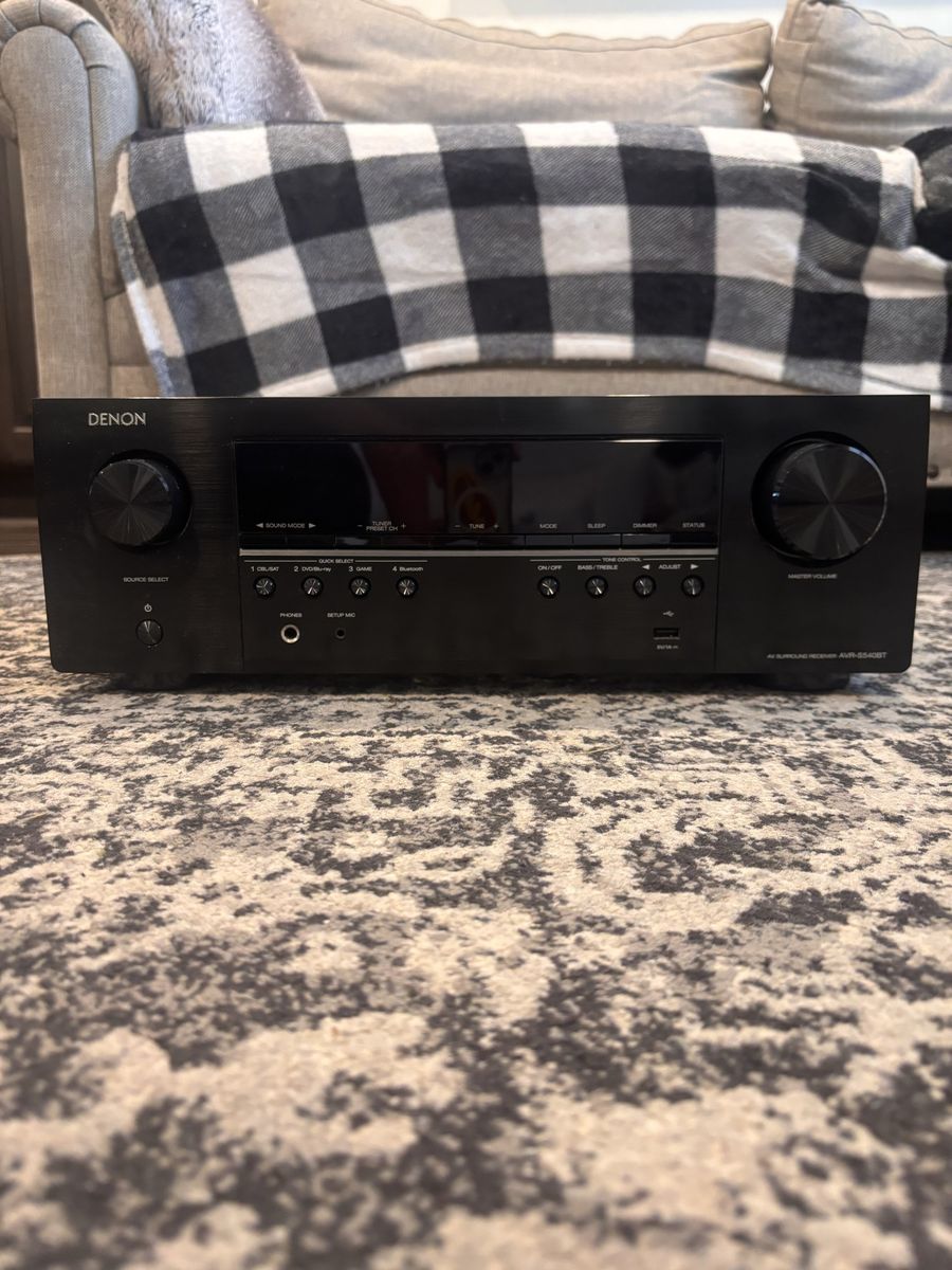 denon avr-s770h 7.2 channel 8k home receiver