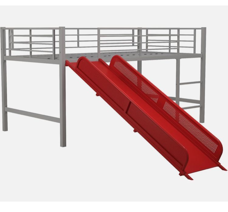 Kids bunk bed with slide!