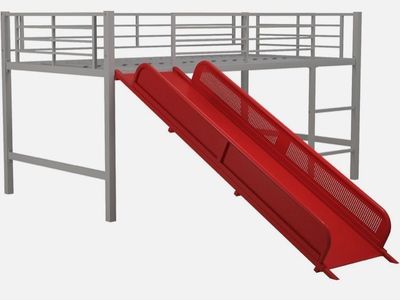 Kids bunk bed with slide!